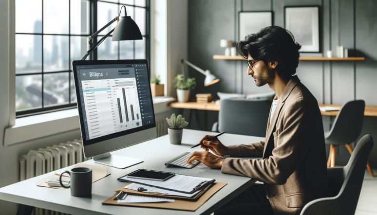 Facturación al día en la empresa